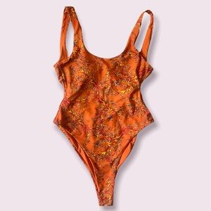 Ed Hardy Firebird One Piece Swimsuit Size XS